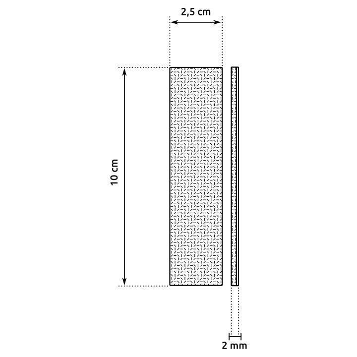 Zestaw F/p STICKER 5 szt 25x100mm